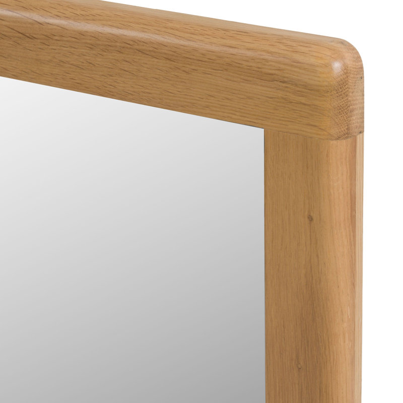 Canora Grey Camila Wood Rectangle Mirror | Wayfair